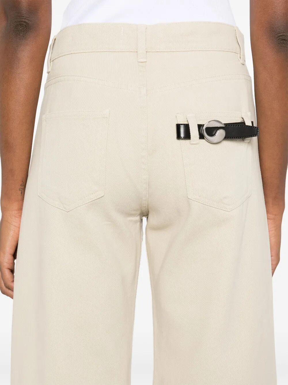 wide-leg jeans