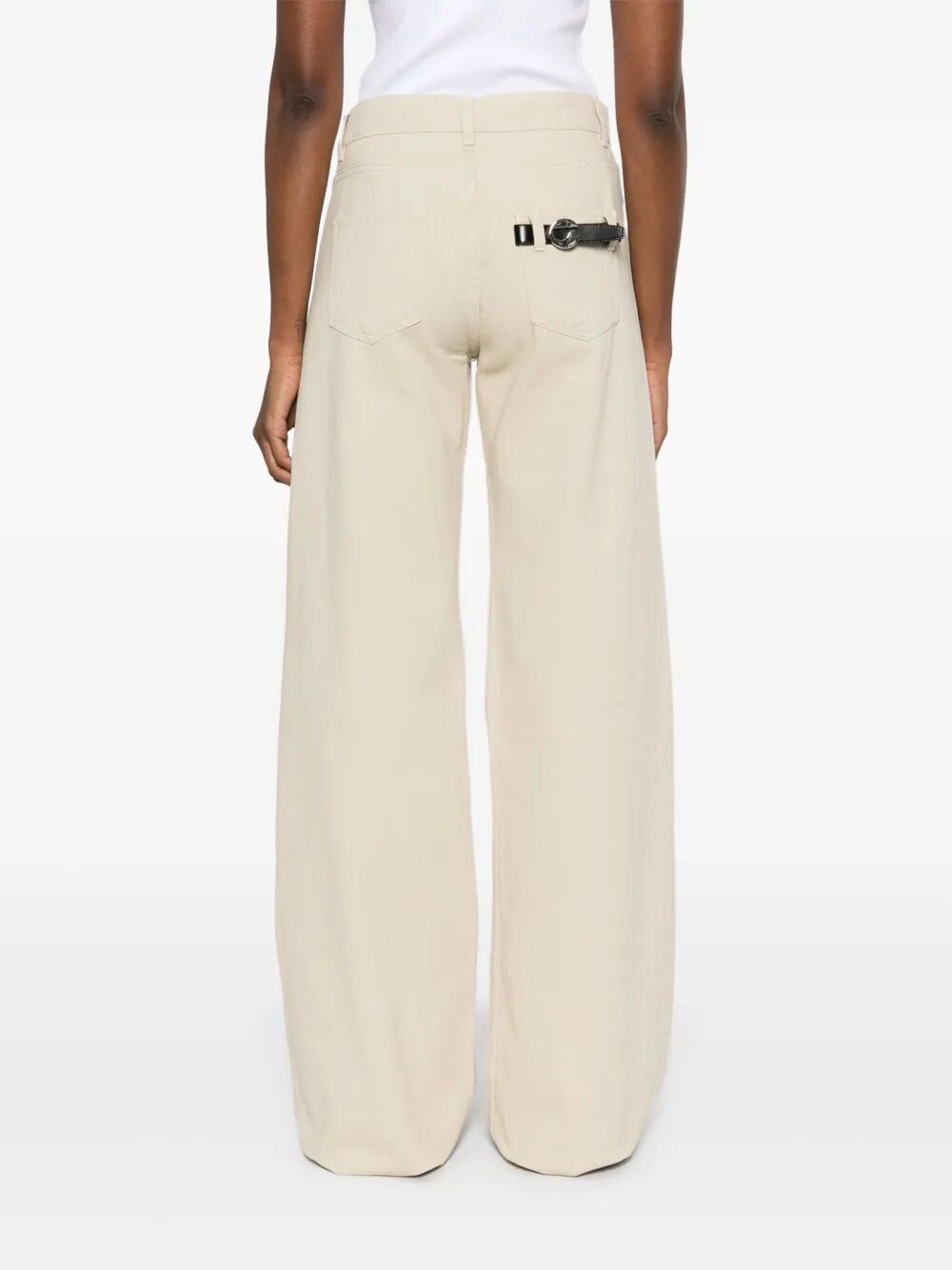 wide-leg jeans