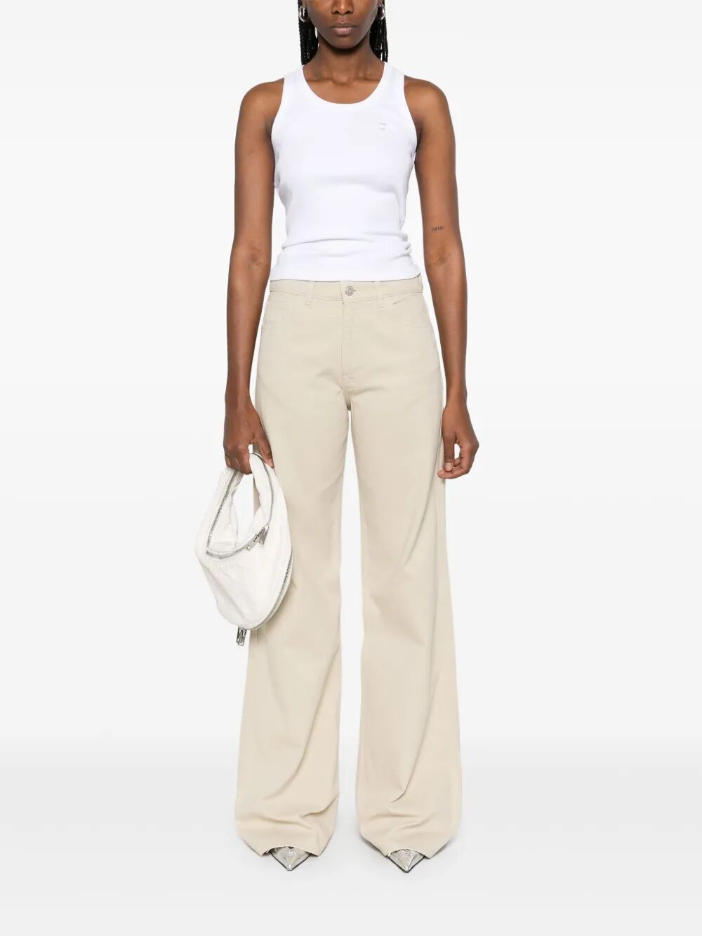 wide-leg jeans