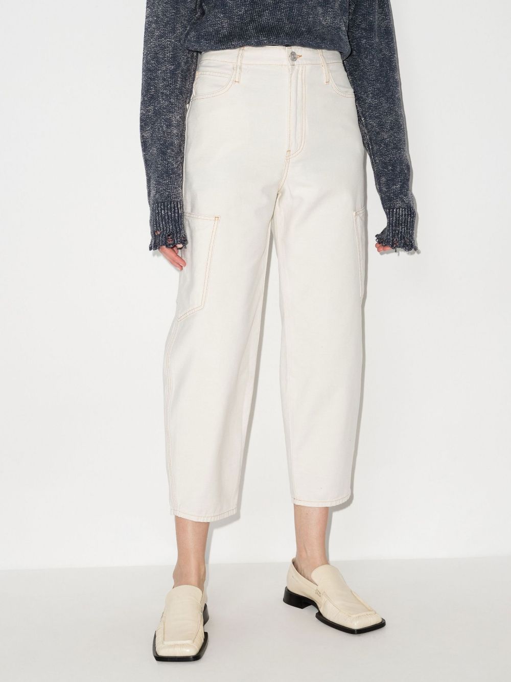 FRAME Jeans crop Ultra High Rise