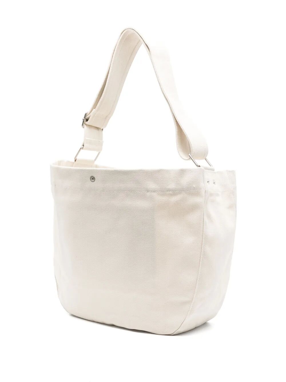 logo-print tote bag