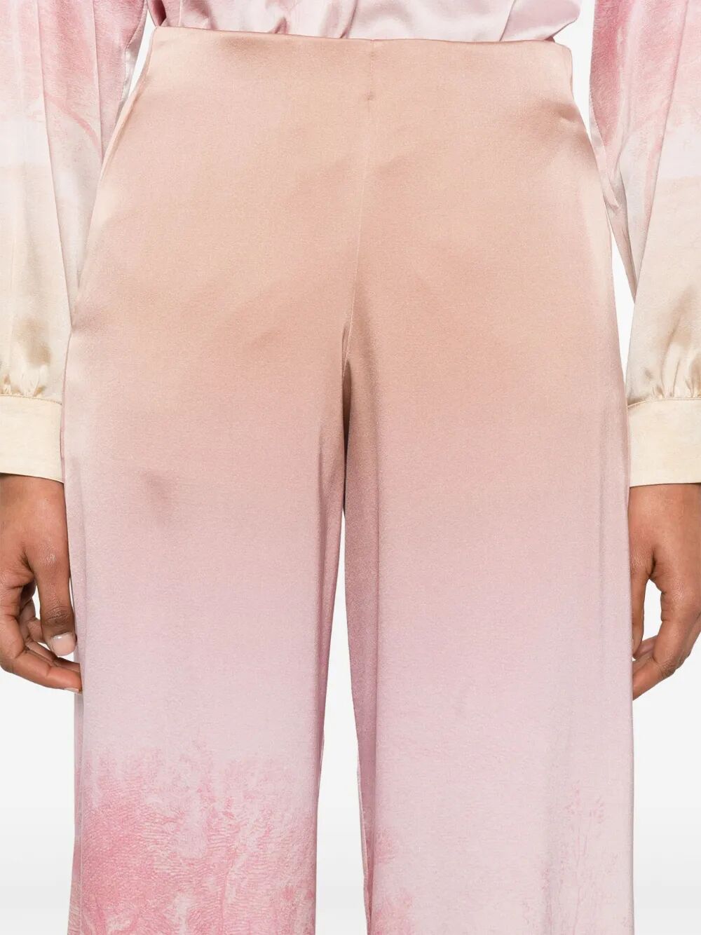 Pantaloni con stampa illustrazione