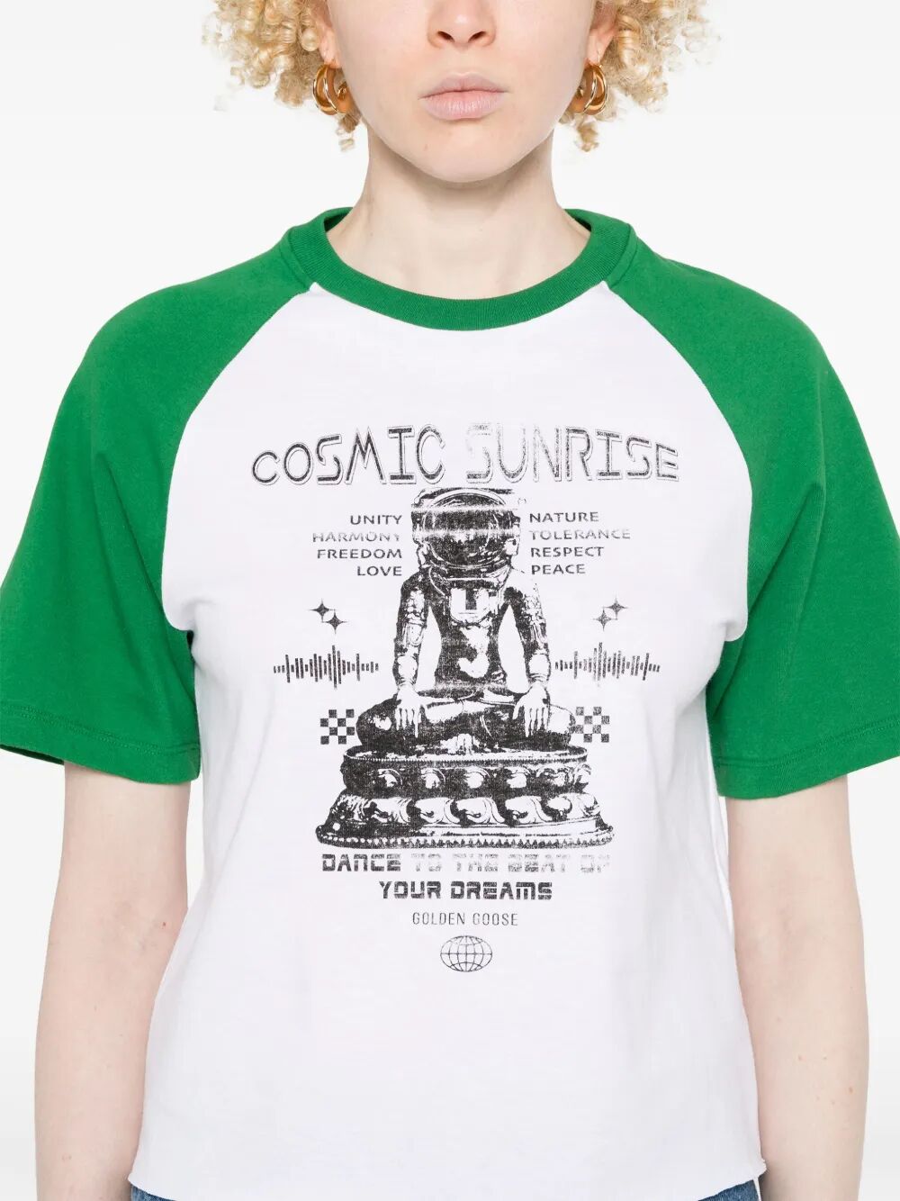 T-shirt con dettagli a contrasto