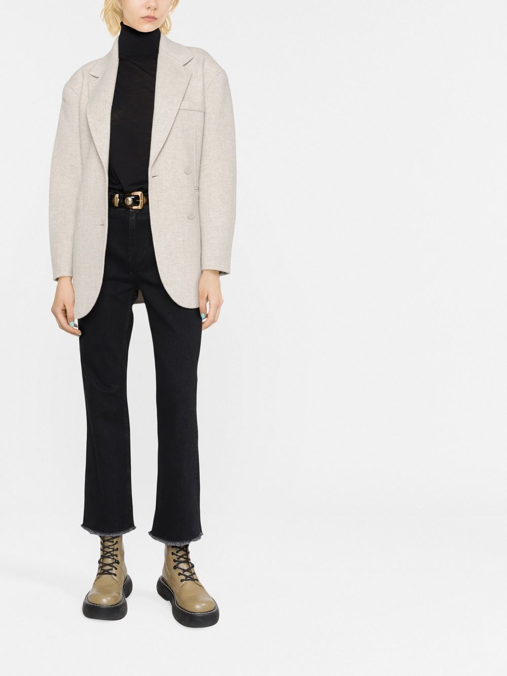 Golden Goose Jeans dritti crop