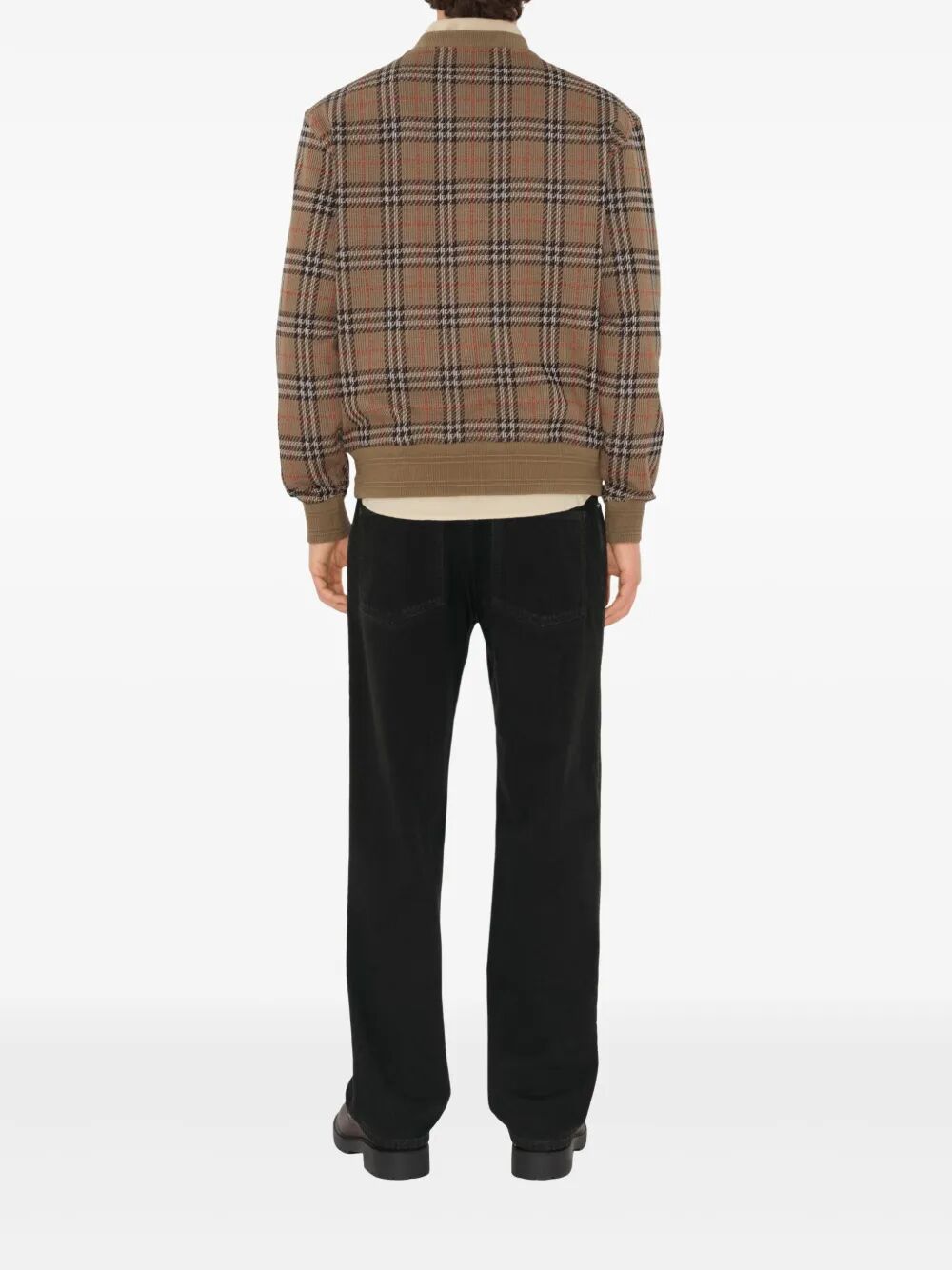 Maglione con motivo Vintage Check