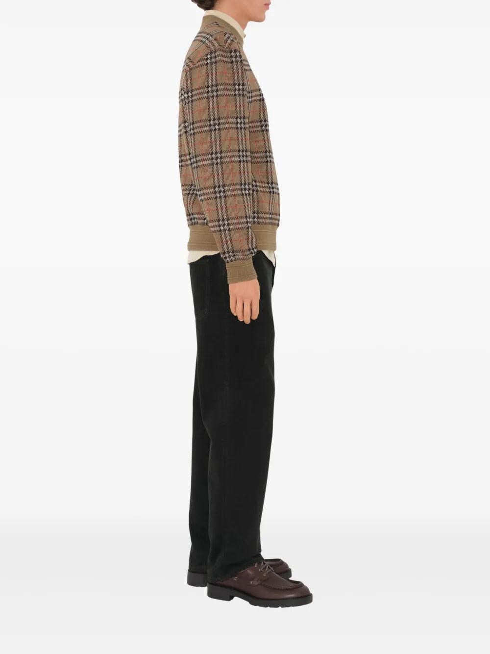 Maglione con motivo Vintage Check