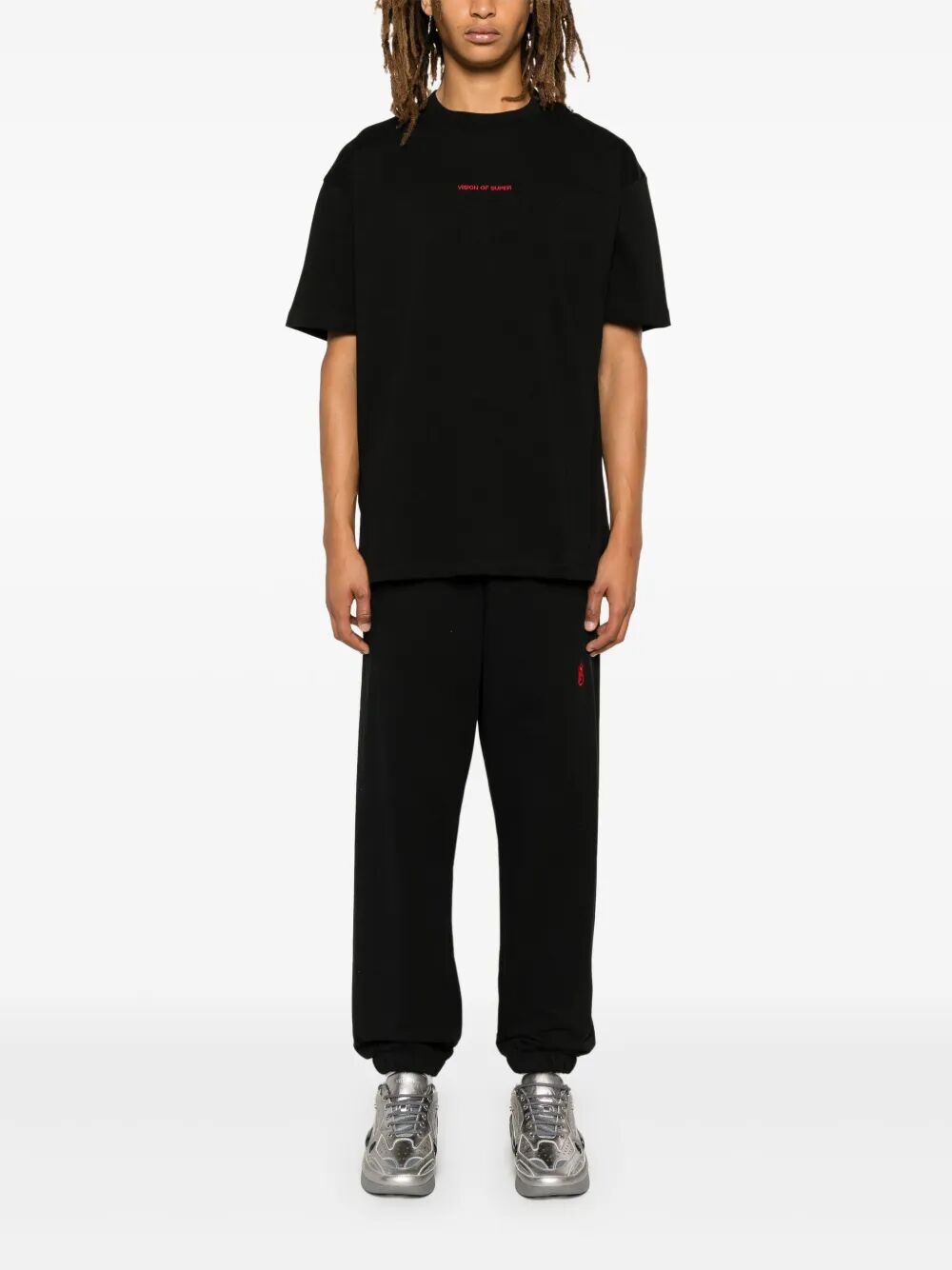 Pantaloni sportivi con ricamo