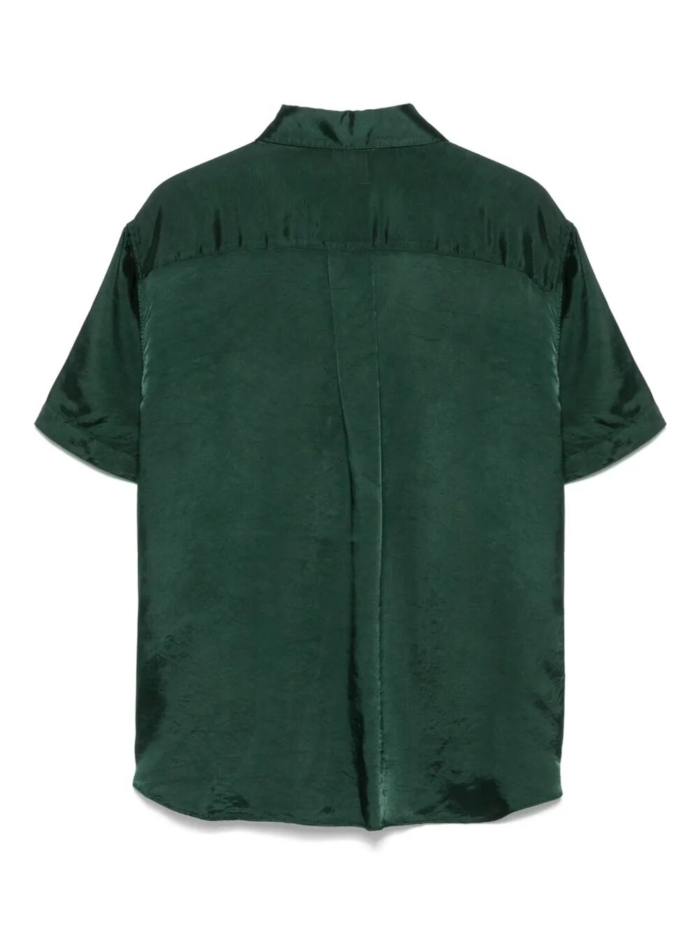 Blusa a maniche corte con ruches