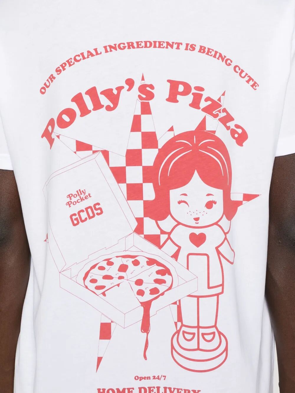 x Polly Pocket Pizza T-shirt