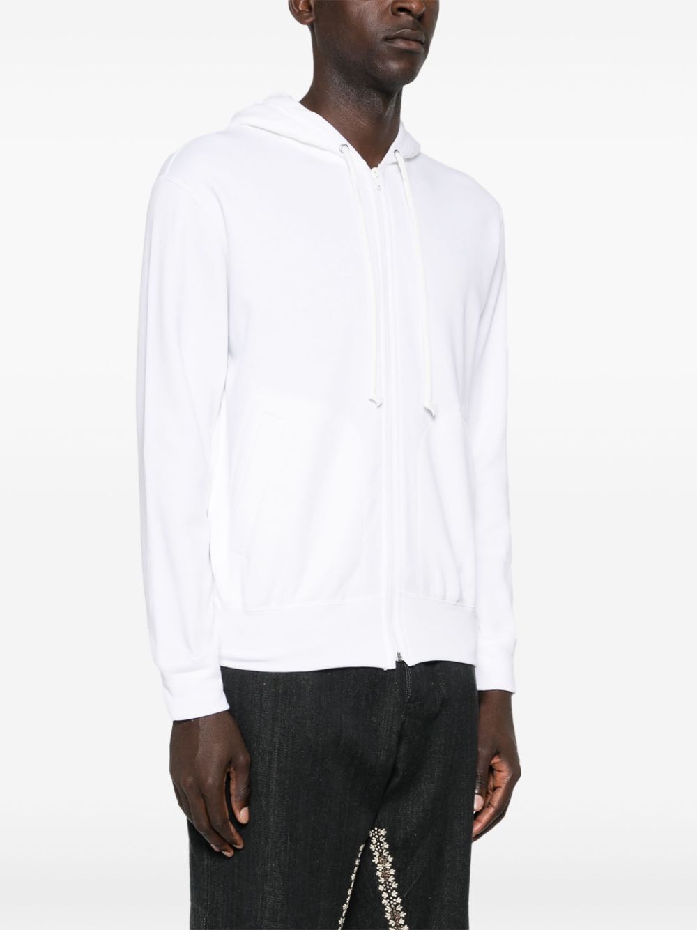 signature heart-patch hoodie