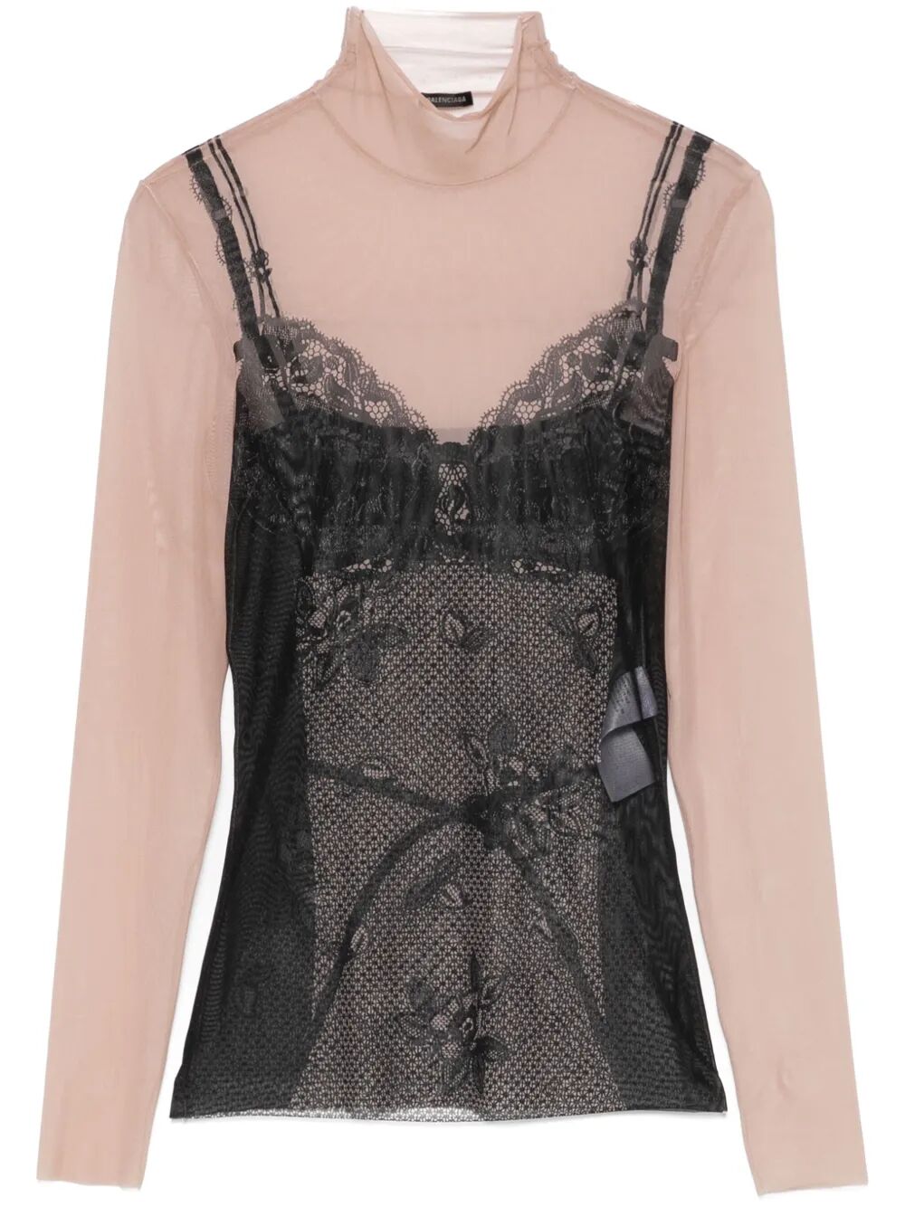 Top Lingerie trompe-l`oeil