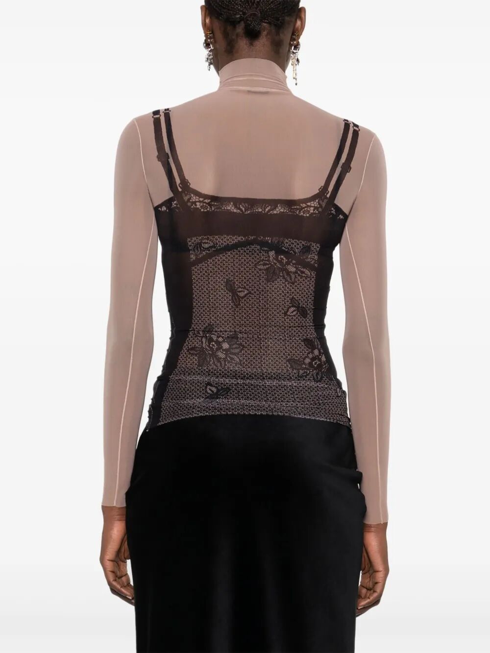Top Lingerie trompe-l`oeil