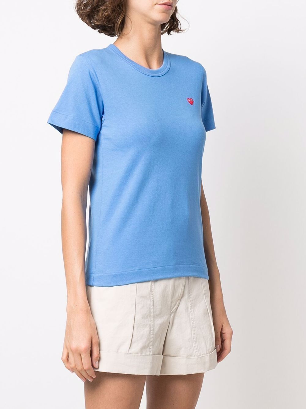 Comme Des Garçons Play T-shirt con ricamo