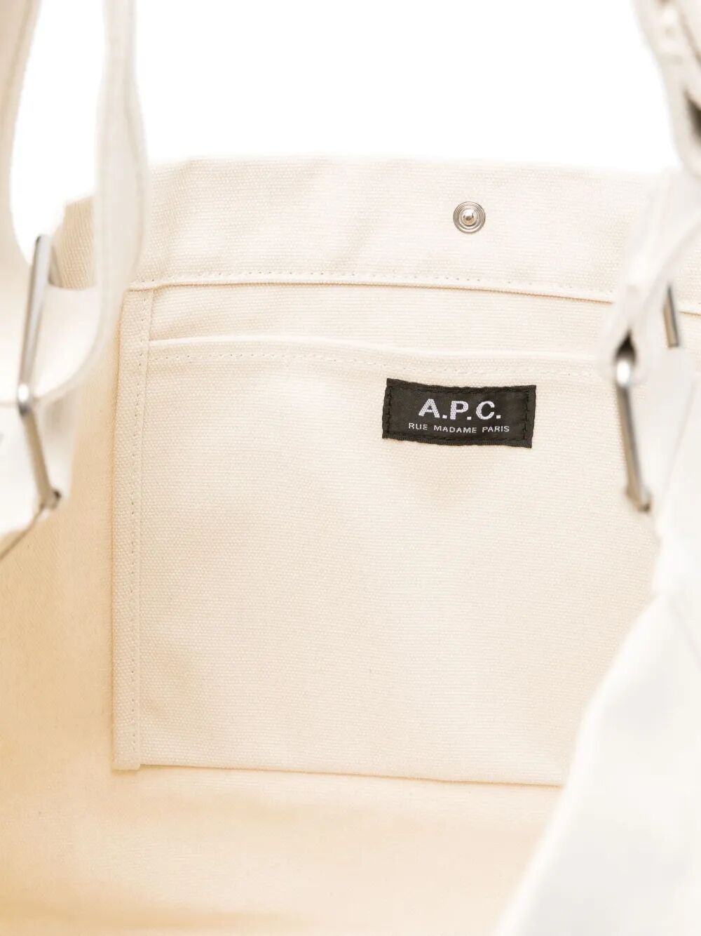 logo-print tote bag