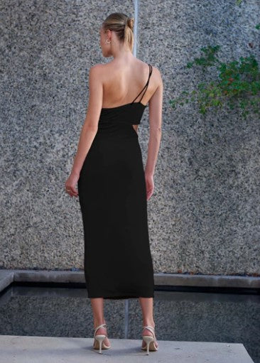 MISHA BERNETTE SLINKY JERSEY MIDI