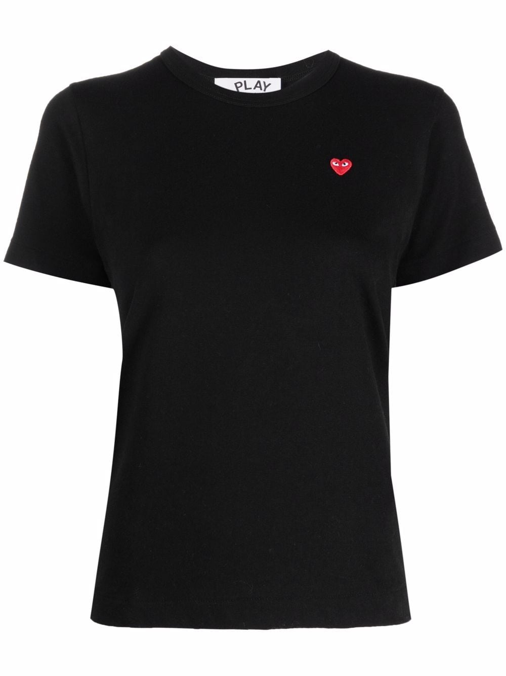 Comme Des Garçons Play logo-patch cotton T-shirt