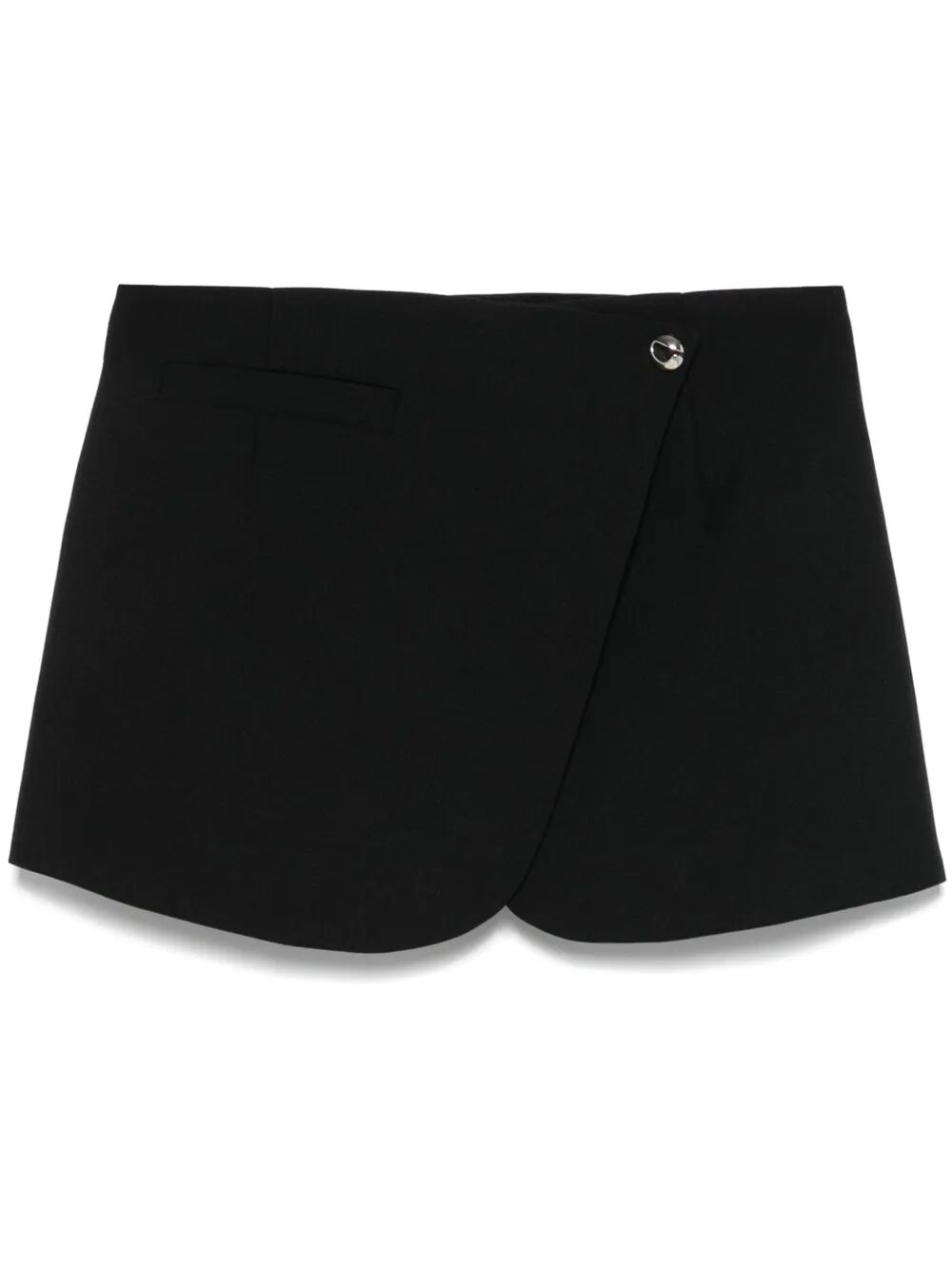 tailored mini skirt