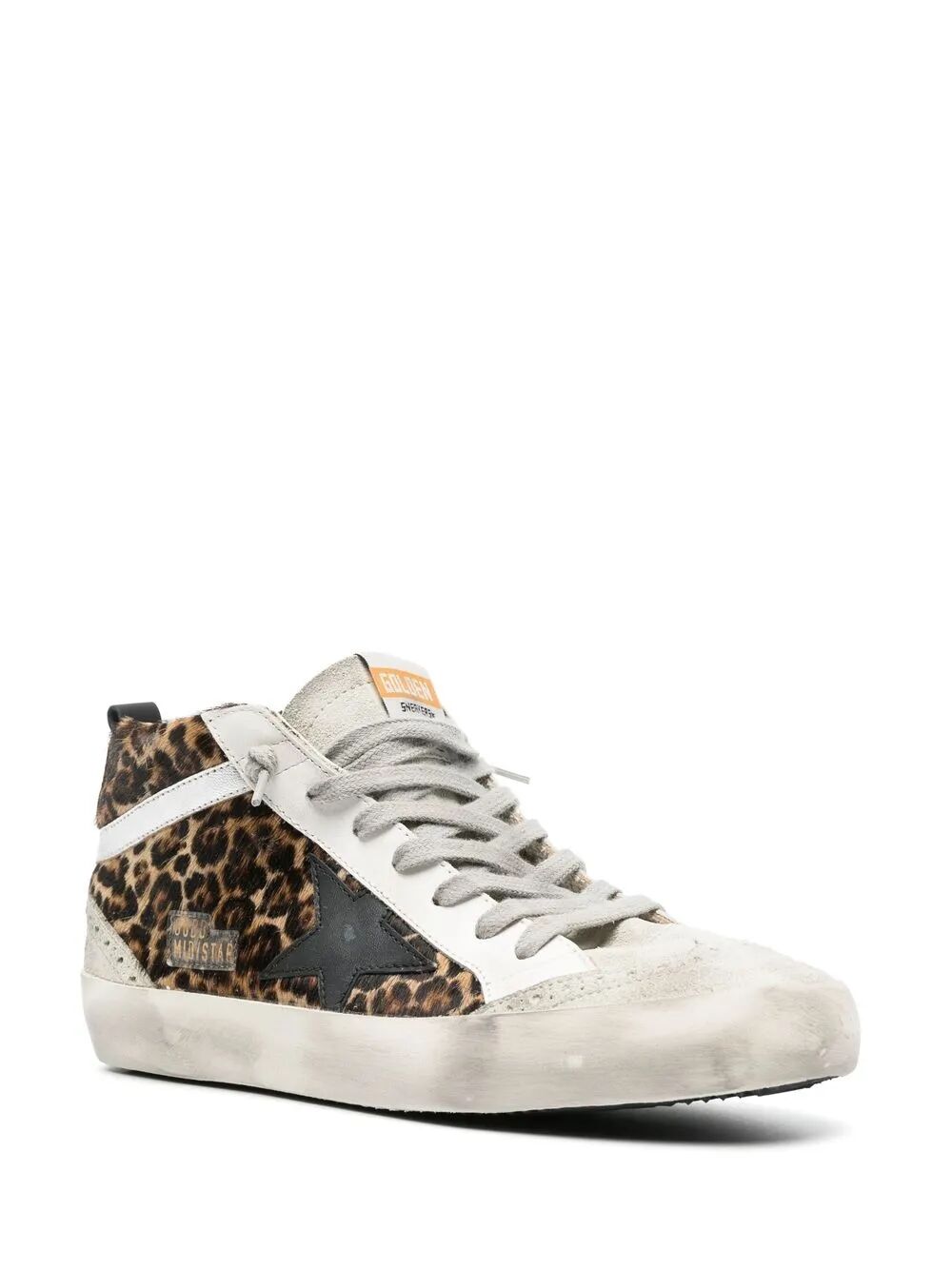 Sneakers Mid Star leopardate