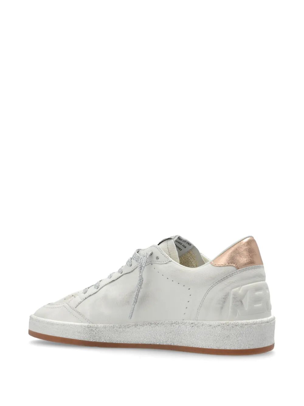 Ball Star distressed leather sneakers