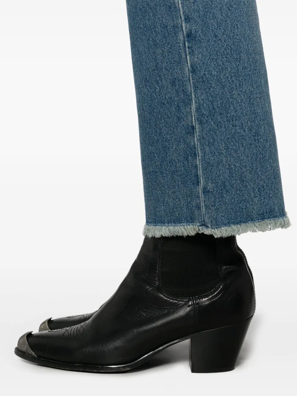 cropped jeans