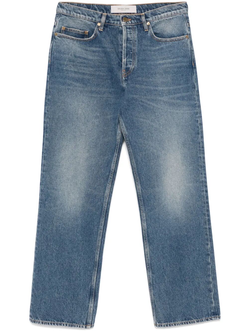 Jeans con baffatura