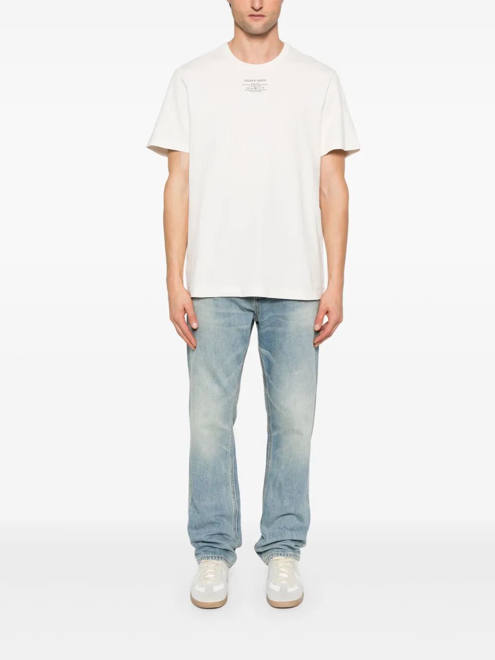 T-shirt Worn-White