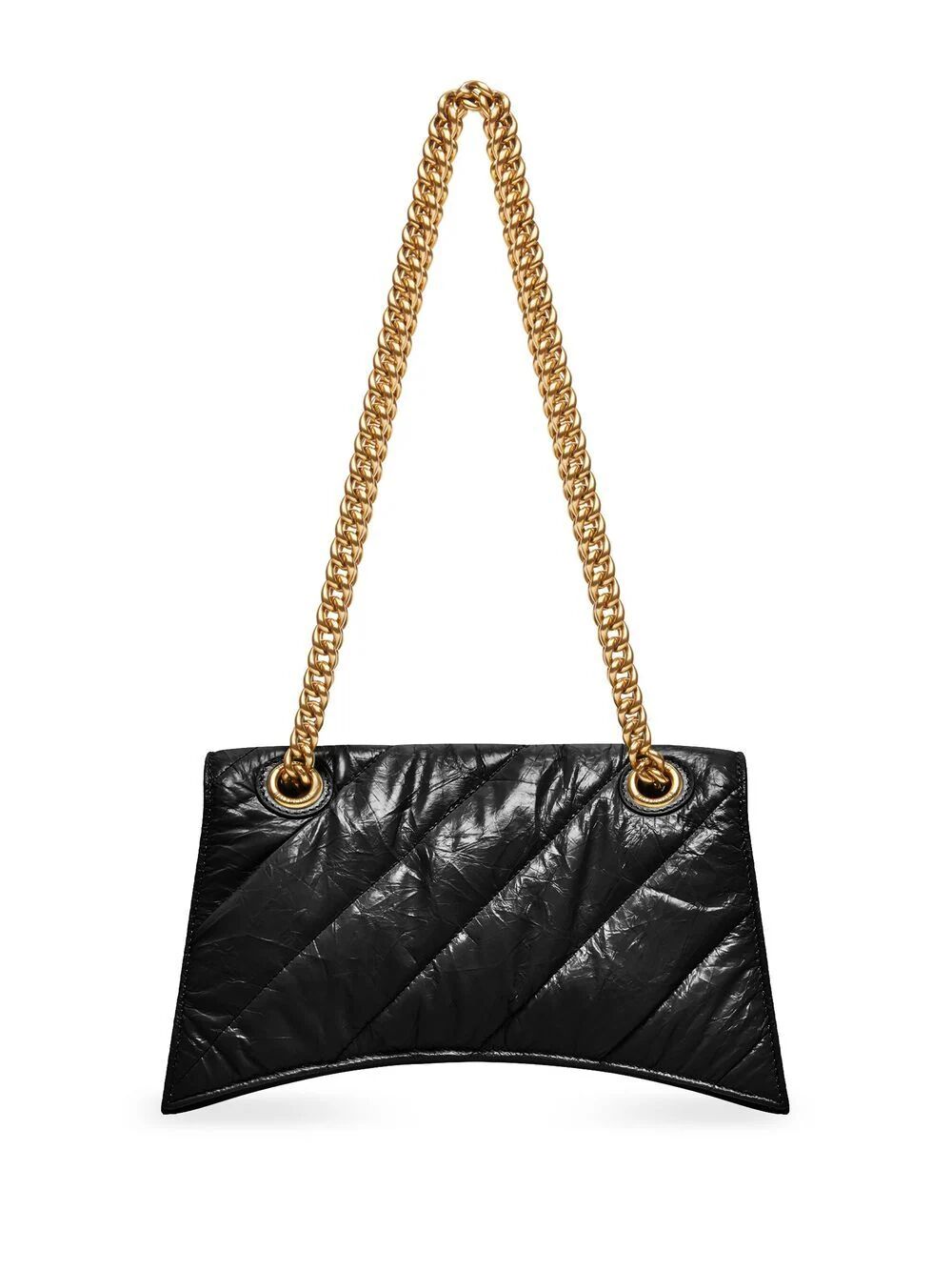 Borsa a spalla Hourglass S trapuntata