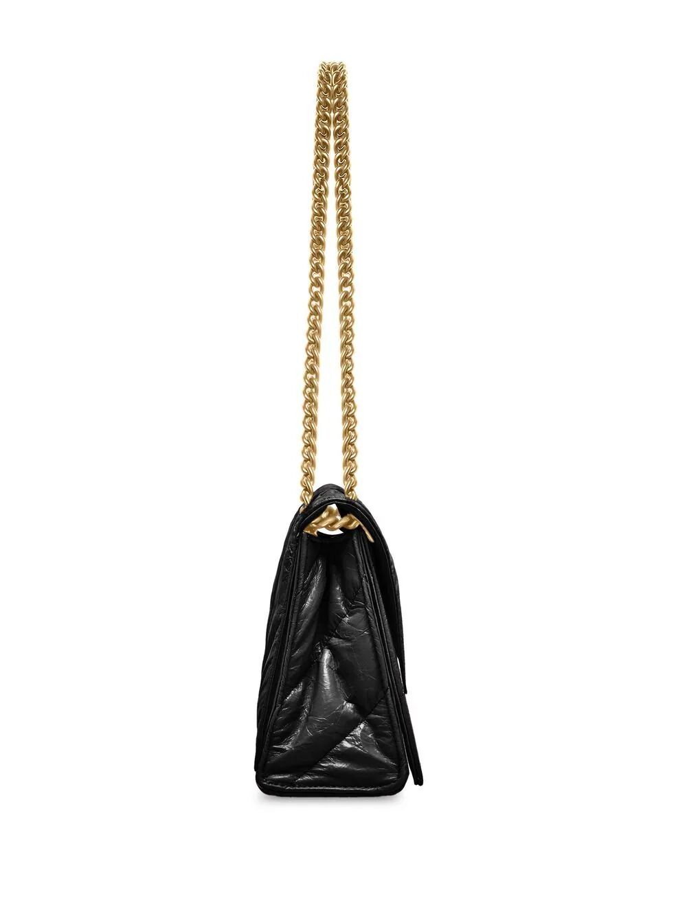 Borsa a spalla Hourglass S trapuntata