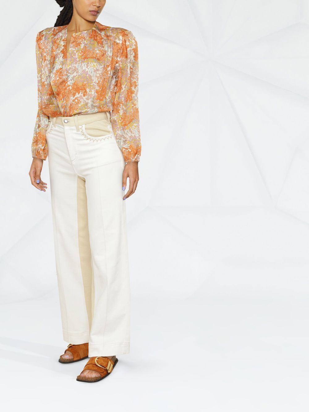 Vince Blusa Garden a fiori
