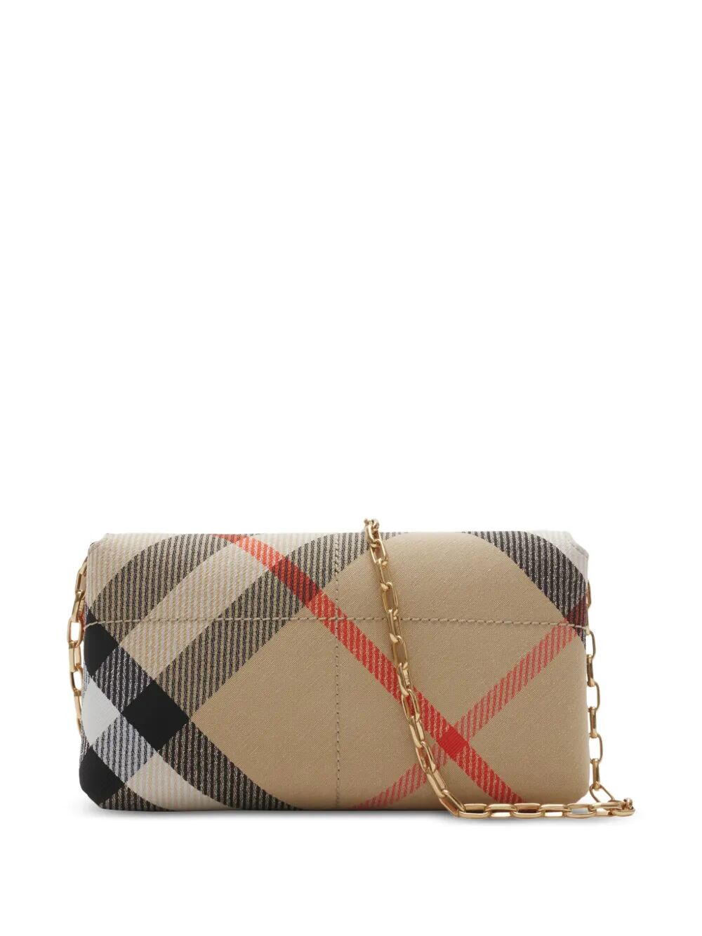 Check-pattern mini bag
