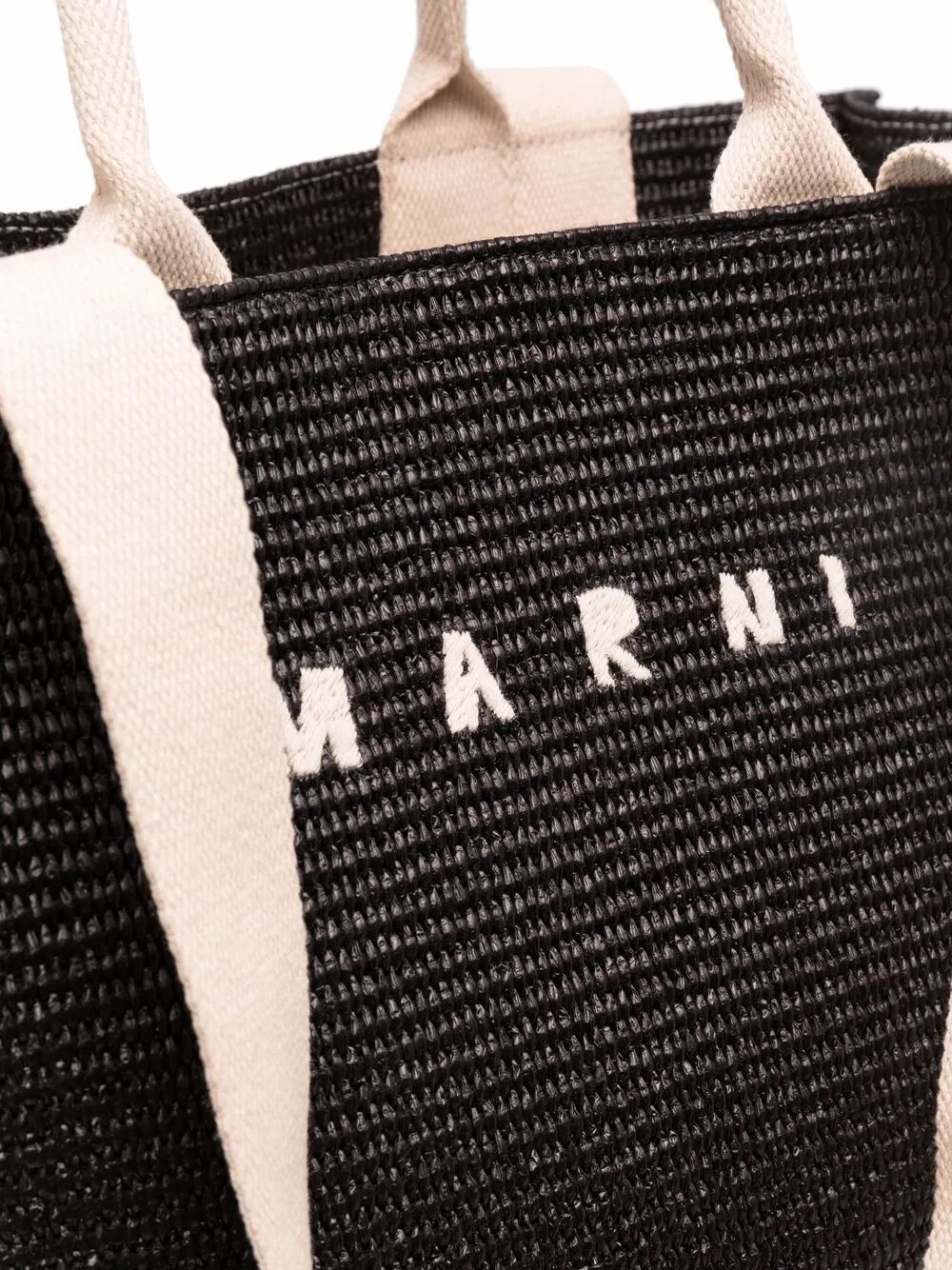 Borsa tote con ricamo