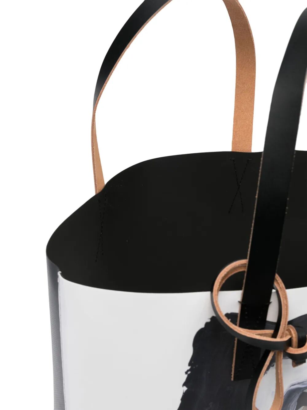 Borsa tote con stampa