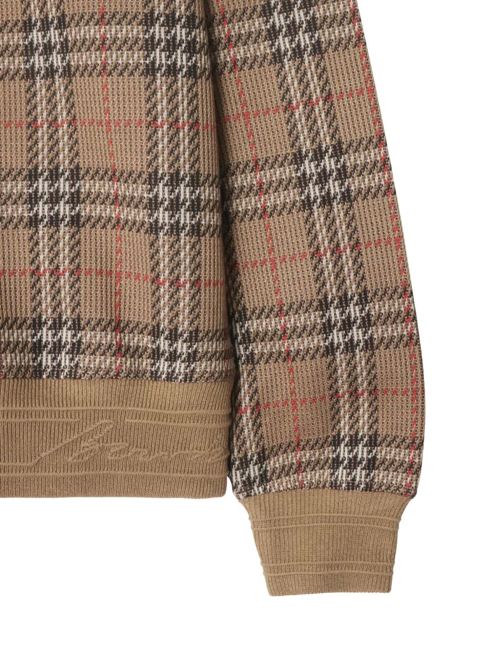 Maglione con motivo Vintage Check