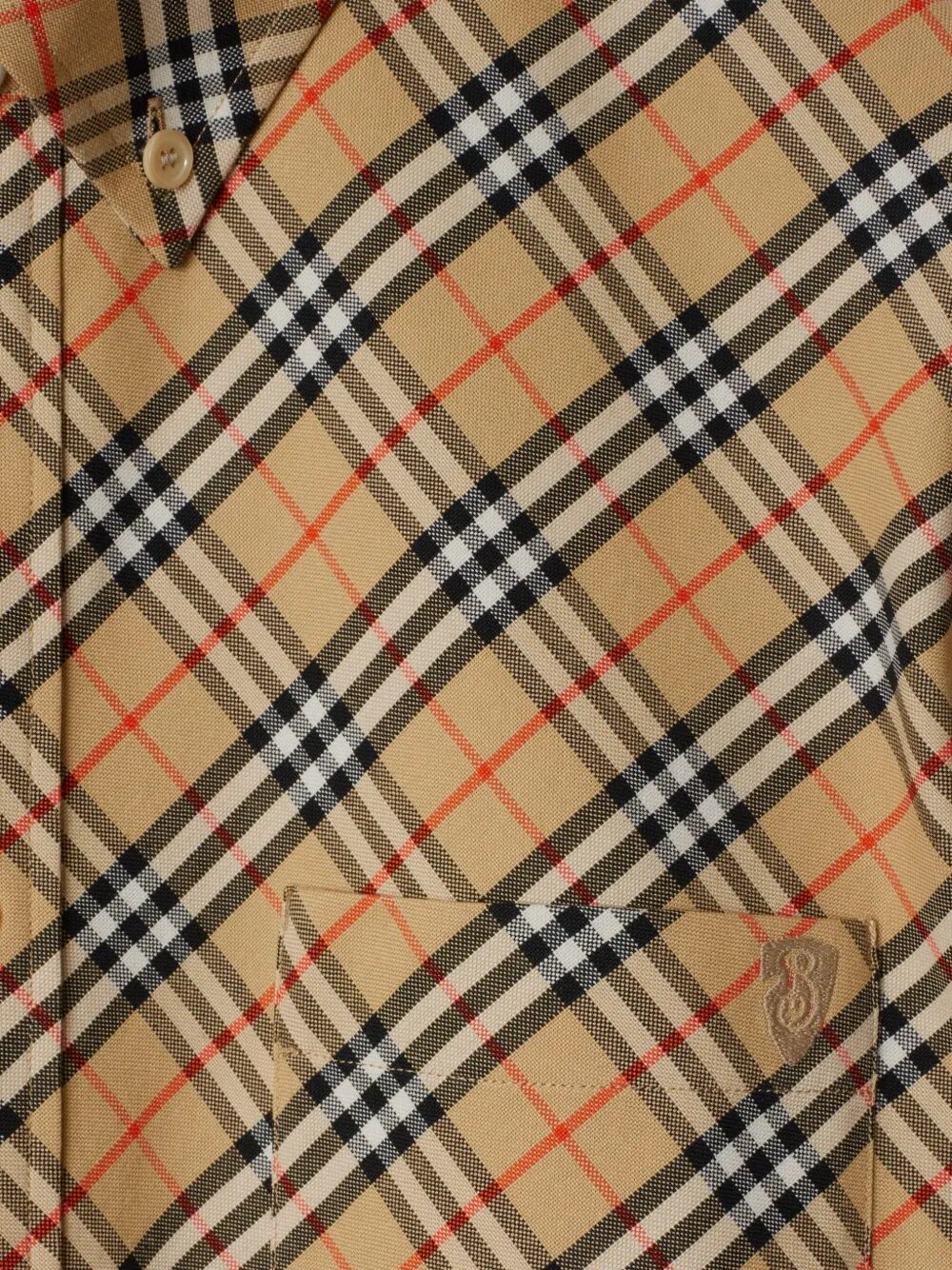 Camicia a quadri in cotone