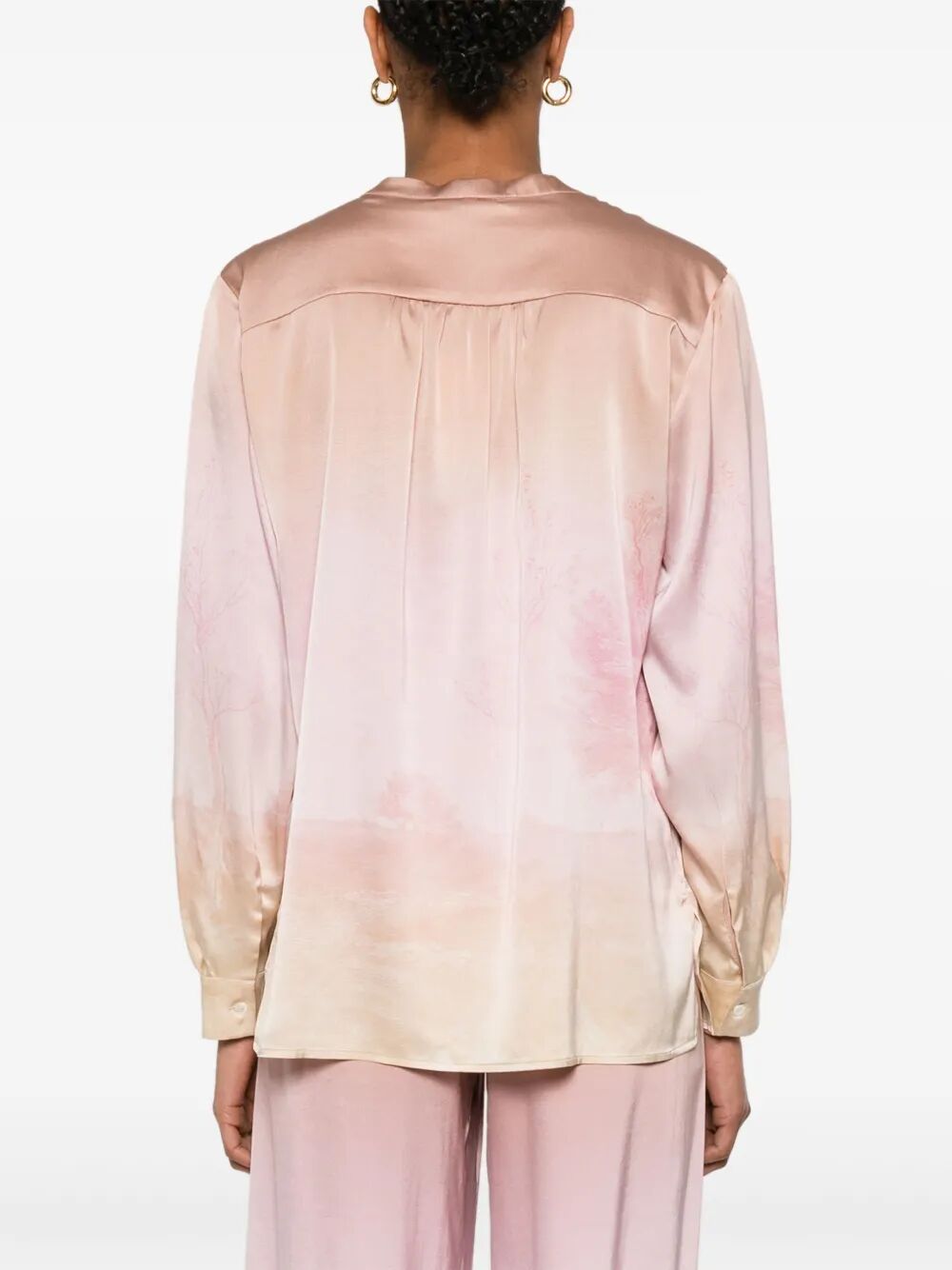 Blusa con stampa