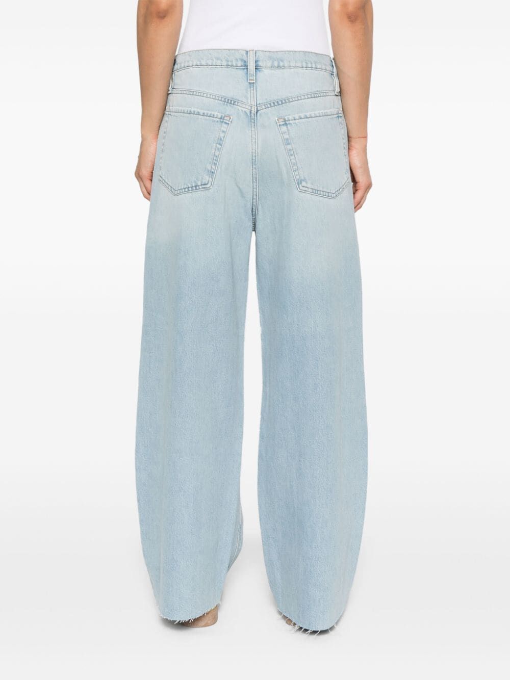 Le Low Babby low-rise wide-leg jeans