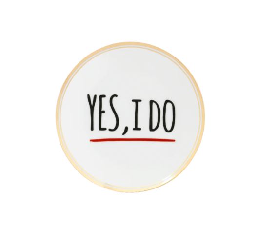 Plate Yes, I do