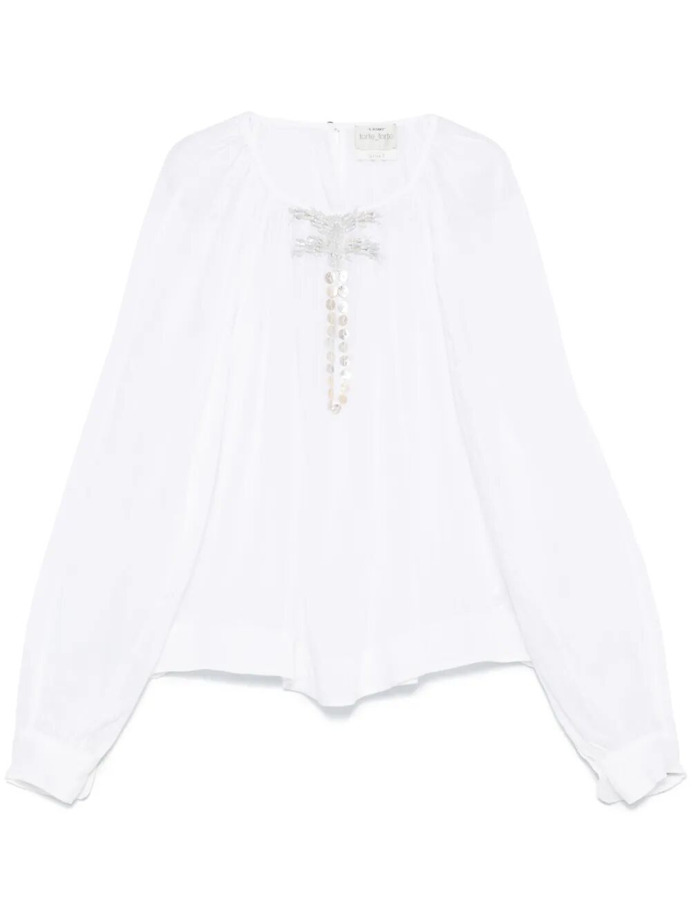 Blusa con decorazione