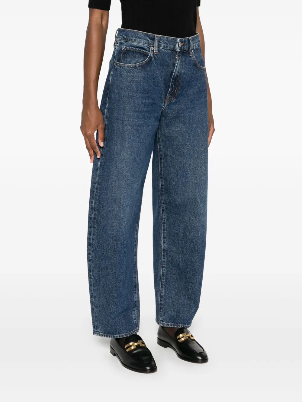 Low Slung Barrel jeans