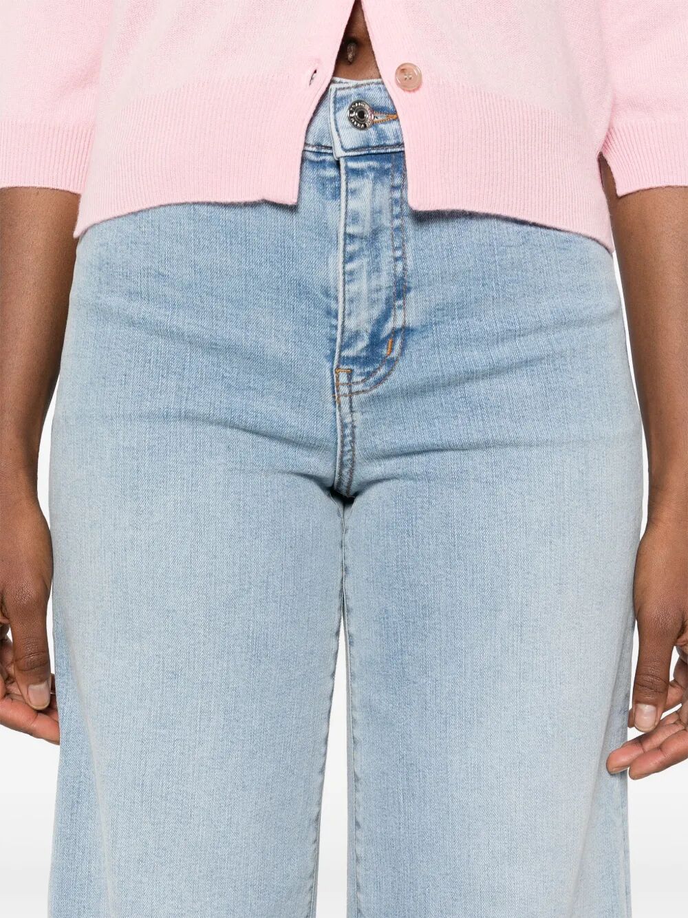 Jeans a gamba ampia